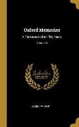 Oxford Memories: A Retrospect After Fifty Years, Volume II