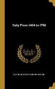 Italy From 1494 to 1790