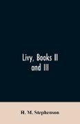 Livy, books II and III