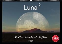 Luna 2 - Fiktive Mondlandschaften (Wandkalender 2020 DIN A2 quer)