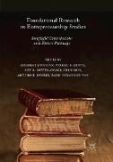 Foundational Research in Entrepreneurship Studies