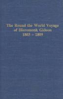Round the World Voyage of Hieromonk Gideon 1803-1809