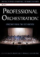 Professional Orchestration 16-Stave Ruled Orchestral Sketchbook