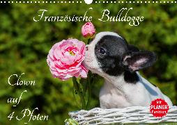 Französische Bulldogge - Clown auf 4 Pfoten (Wandkalender 2020 DIN A3 quer)