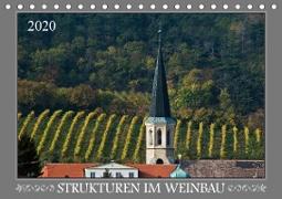 Strukturen im Weinbau (Tischkalender 2020 DIN A5 quer)