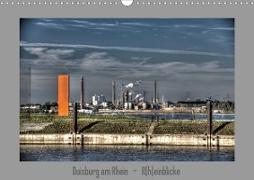 Duisburg am Rhein - R(h)einblicke (Wandkalender 2020 DIN A3 quer)