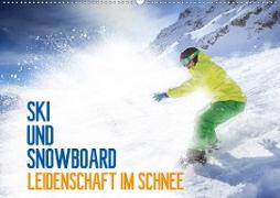 Ski und Snowboard - Leidenschaft im Schnee (Wandkalender 2020 DIN A2 quer)