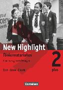 New Highlight, Allgemeine Ausgabe, Band 2: 6. Schuljahr, New Highlight Plus - Fördermaterialien, Test - Train - Check, Kopiervorlagen mit Lösungen