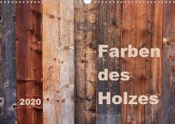 Farben des Holzes (Wandkalender 2020 DIN A3 quer)