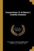 Compendium. H. de Balzac's Comédie Humaine
