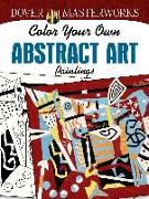 Dover: Masterworks Color Your Own Abstract Art Paintings