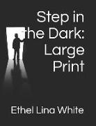 Step in the Dark: Large Print