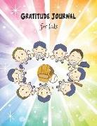 Gratitude Journal for Kids: 8.5x11 110 Pages Baseball Gratitude Journal with Prompts for Boys & Girls Sketchbook for Drawing, Sketching & Doodling