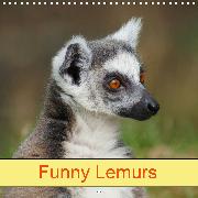 Funny Lemurs (Wall Calendar 2020 300 × 300 mm Square)