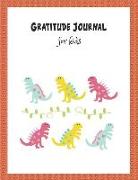 Gratitude Journal for Kids: 8.5x11 110 Pages Dinosaur Gratitude Journal with Prompts for Boys & Girls Sketchbook for Drawing, Sketching & Doodling