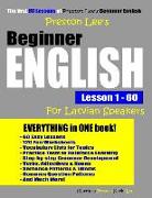 Preston Lee's Beginner English Lesson 1 - 60 for Latvian Speakers