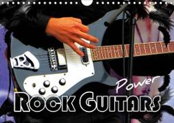 Rock Guitars Power (Wall Calendar 2020 DIN A4 Landscape)