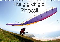 Hang gliding at Rhossili (Wall Calendar 2020 DIN A3 Landscape)