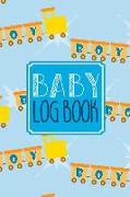 Baby Log Book: Baby Tracker Journal Schedule 24 HR Nurse Bottle Milk Poop Diaper Feeding Sleep Awake Time Day Night 4