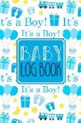 Baby Log Book: Baby Tracker Journal Schedule 24 HR Nurse Bottle Milk Poop Diaper Feeding Sleep Awake Time Day Night 16