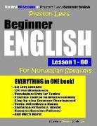 Preston Lee's Beginner English Lesson 1 - 60 for Norwegian Speakers