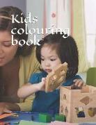 Kids Colouring Book: Black and White, 25 Pages of Animals for Colouring. for Kids of All Ages