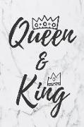 King and Queen: Journal for Couples with Fun Questions for Bonding and Appreciation