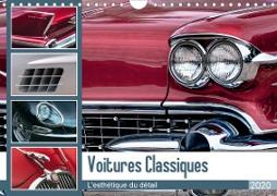 Voitures Classiques - L'esthétique du détail (Calendrier mural 2020 DIN A4 horizontal)