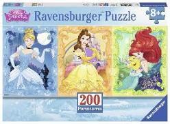 Beautiful Disney Princesses 200 PC Panorama Puzzle