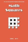 Math Squares: April, 2019