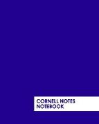 Cornell Notes Notebook: Bold Blue Notebook Supports a Proven Way to Improve Study and Information Retention