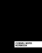 Cornell Notes Notebook: All Black Notebook Supports a Proven Way to Improve Study and Information Retention