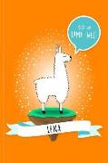 Lena - Es Ist Eine Lama-Welt: Personalisiertes Lama Buch Mit Namen Auf Dem Cover Und Im Innenteil