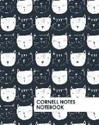 Cornell Notes Notebook: Black Cat Collection Notebook Supports a Proven Way to Improve Study and Information Retention