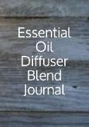 Essential Oil Diffuser Blend Journal