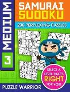 Medium Samurai Sudoku: 200 Perplexing Puzzles