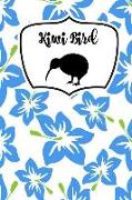 Kiwi Bird: Hibiscus New Zealand: My Favourite Country: Notebook for Kiwi Bird and New Zealand Lovers Gift Present