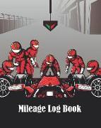 Mileage Log Book: Vehicle Mileage Log Book Keep Tracking Daily Miles Auto Mileage Book for Personal or Business