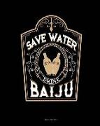 Save Water Drink Baiju: Meal Planner