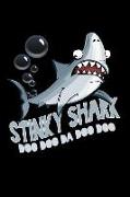 Stinky Shark Doo Doo Da Doo Doo: 110 Page, Blank Lined Journal