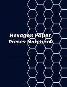 Hexagon Paper Pieces Notebook: Organic Chemistry: Hexagonal Graph Paper and Lined Paper Combination Notebook. Gaming, Mapping, Graphs, Structuring Sk