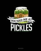 You Had Me at Pickles: Meal Planner