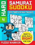 Hard Samurai Sudoku: 200 Perplexing Puzzles