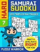 Hard Samurai Sudoku: 200 Perplexing Puzzles