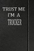 Trust Me I'm a Trucker: Isometric Dot Paper Drawing Notebook 120 Pages 6x9