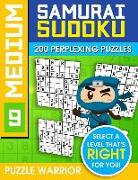 Medium Samurai Sudoku: 200 Perplexing Puzzles