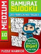 Medium Samurai Sudoku: 200 Perplexing Puzzles
