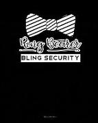 Ring Bearer Bling Security: Meal Planner