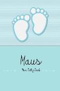 Maus - Mein Baby-Buch: Baby Buch Für Maus, ALS Personalisiertes Geschenk, Ein Elternbuch Oder Tagebuch