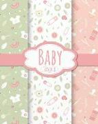 Baby Tracker: Baby Daily Log Book Keep Track of Baby Sleep, Feeding, and Baby Activities Notebook Journal 8x10 Inches, 120 Pages